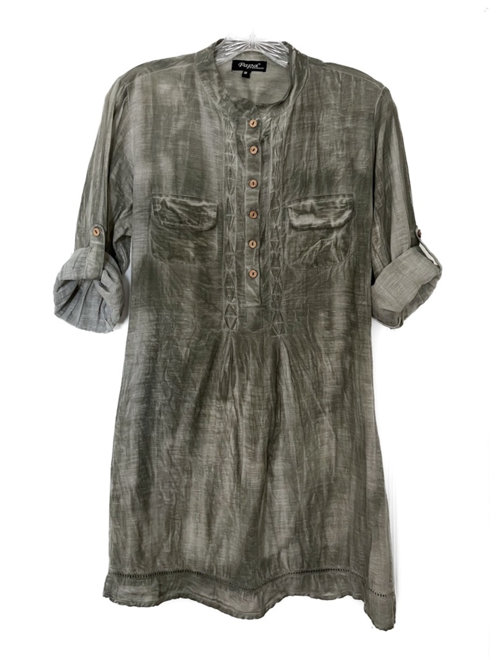 🌴 Papa Vancouver Tie-Back Tunic 🌴